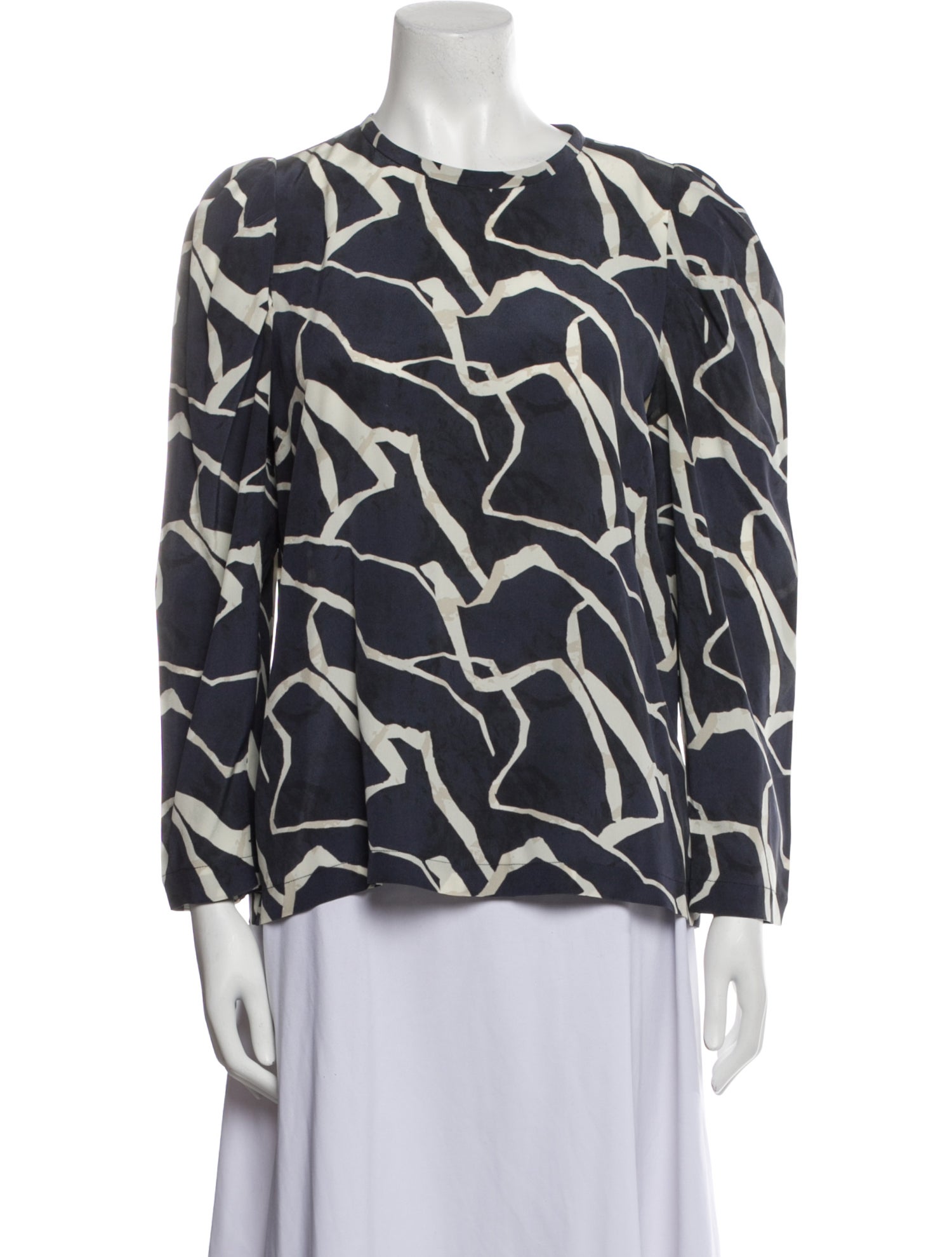 Joie Silk Printed Sweater