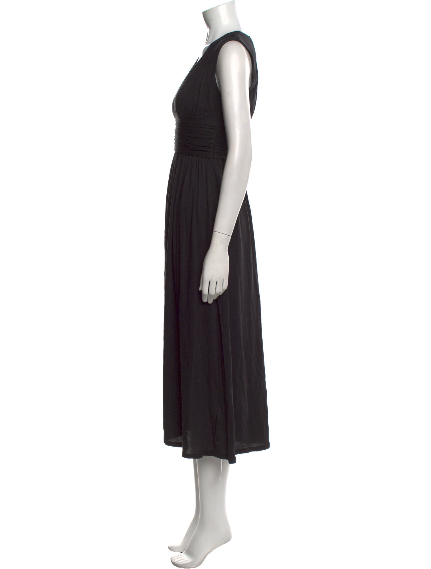 Joie V-Neck Long Dress