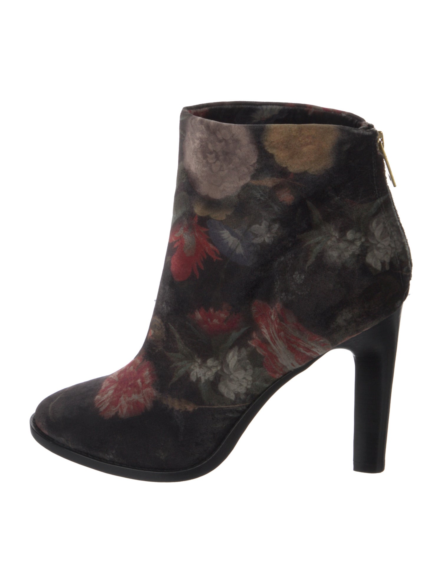 Joie Velvet Printed Boots