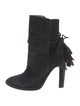 Joie Suede Tassel Accents Boots