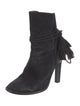 Joie Suede Tassel Accents Boots