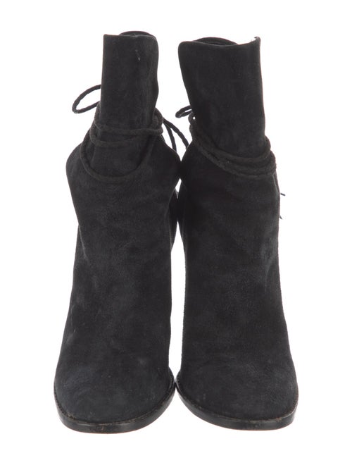 Joie Suede Tassel Accents Boots