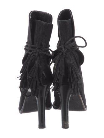Joie Suede Tassel Accents Boots