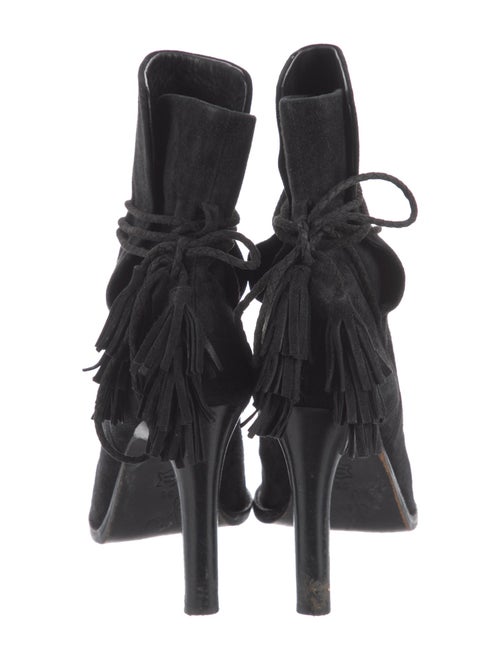 Joie Suede Tassel Accents Boots