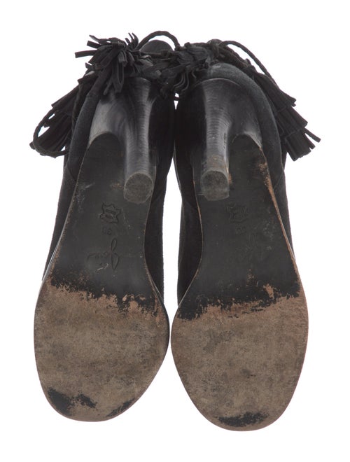 Joie Suede Tassel Accents Boots