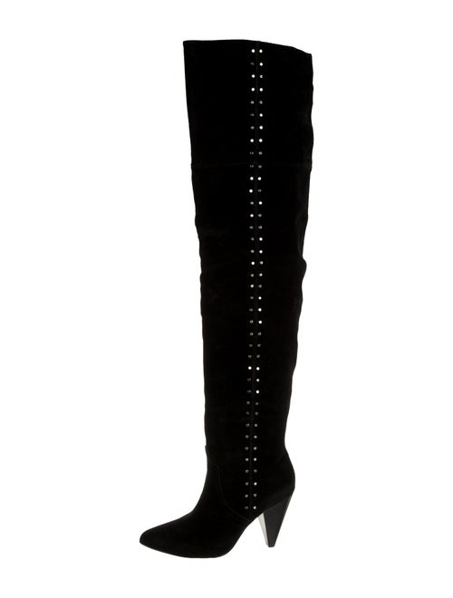 Joie Suede Studded Accents Boots