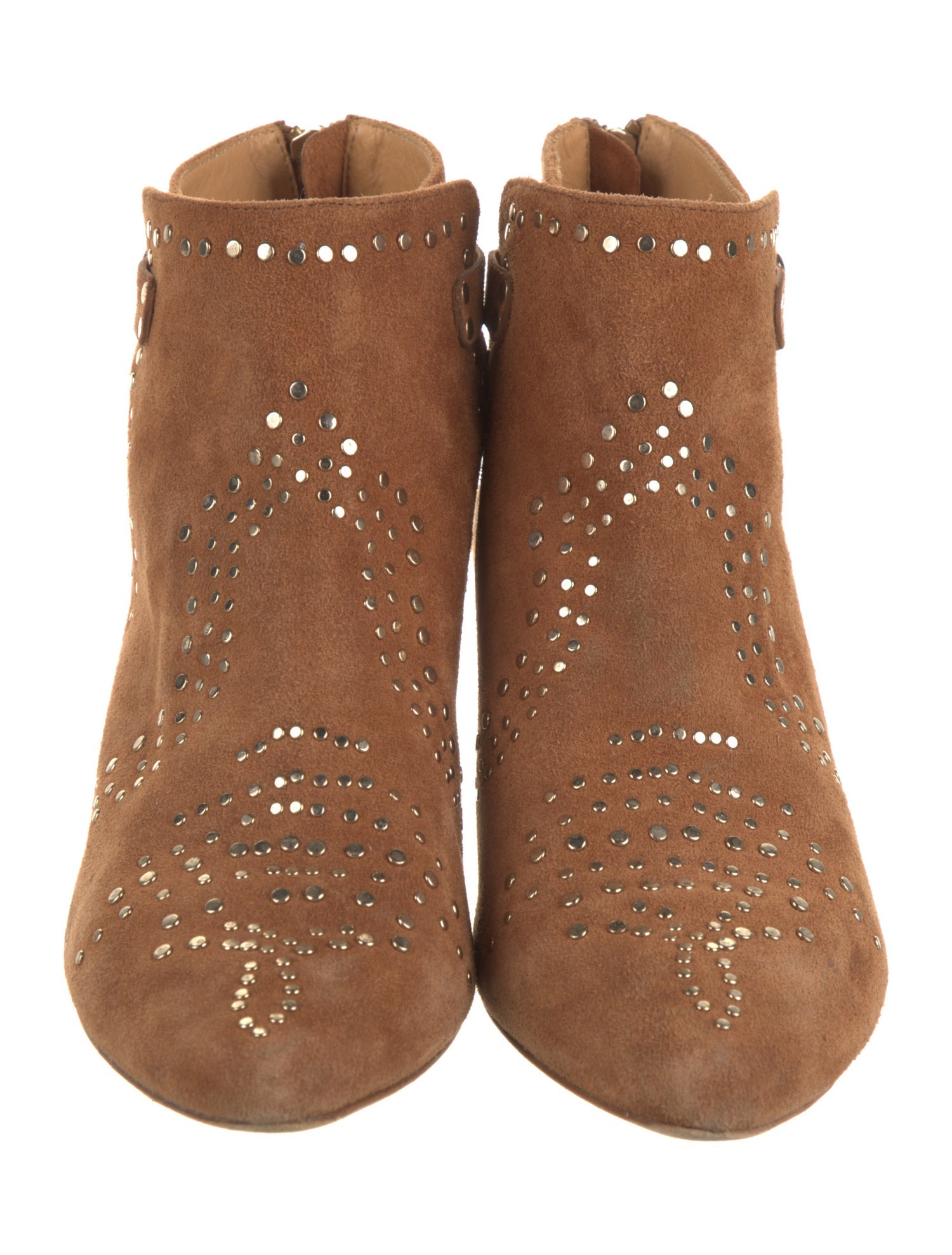 Joie Suede Studded Accents Boots