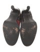 Joie Velvet Floral Print Boots