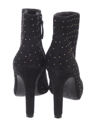 Joie Suede Studded Accents Boots