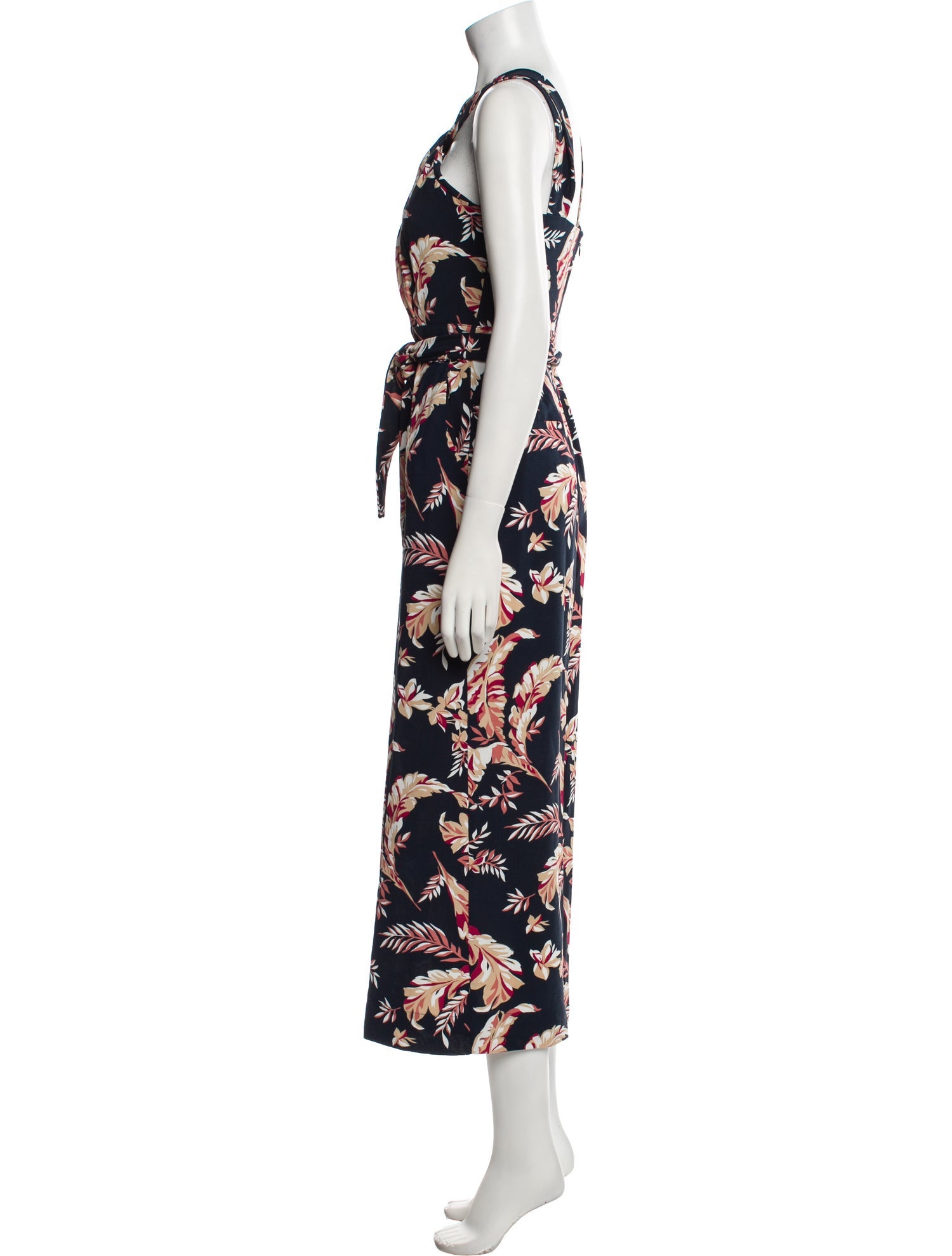 Joie Printed Cowl Neck Jumpsuit