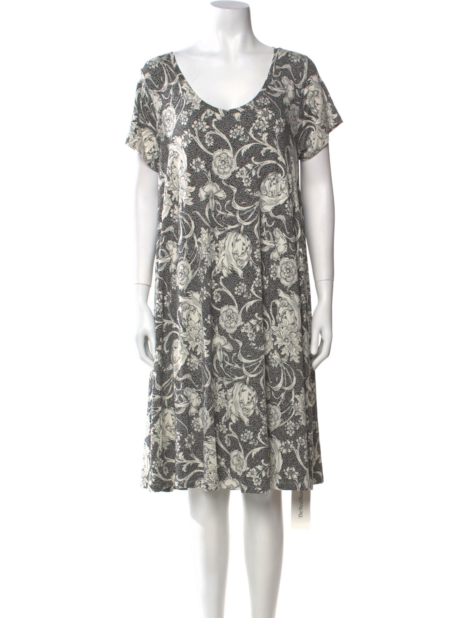 Joie Floral Print Knee-Length Dress
