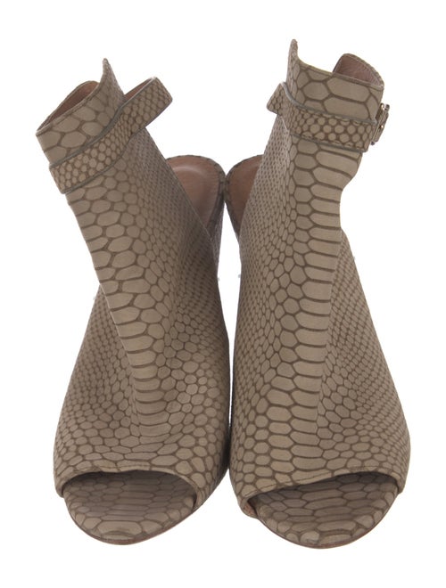 Joie Suede Printed Slingback Sandals