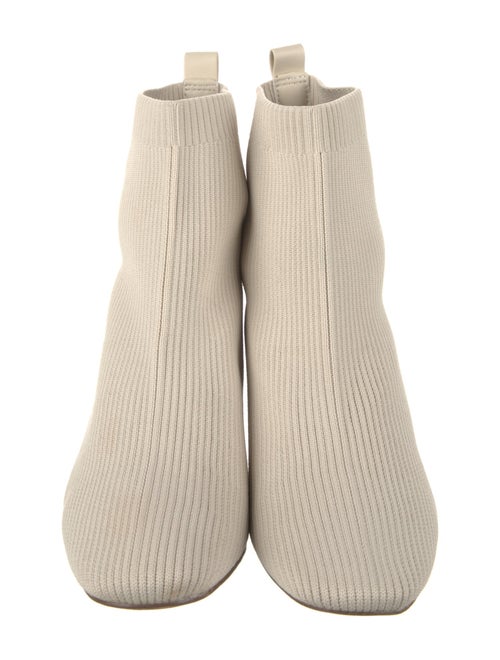 Joie Leather Trim Embellishment Sock Boots