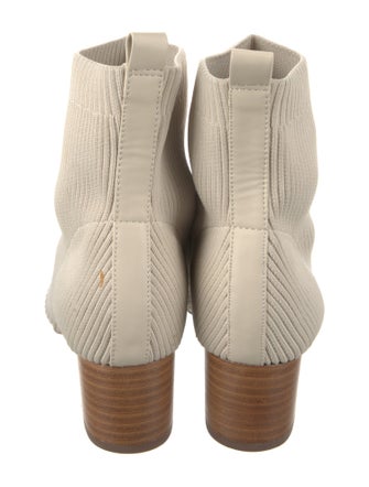 Joie Leather Trim Embellishment Sock Boots