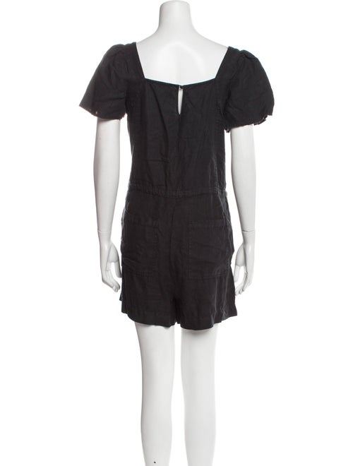 Joie Linen Scoop Neck Romper