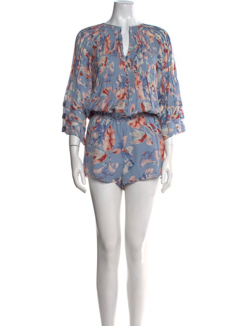 Joie Silk Floral Print Romper