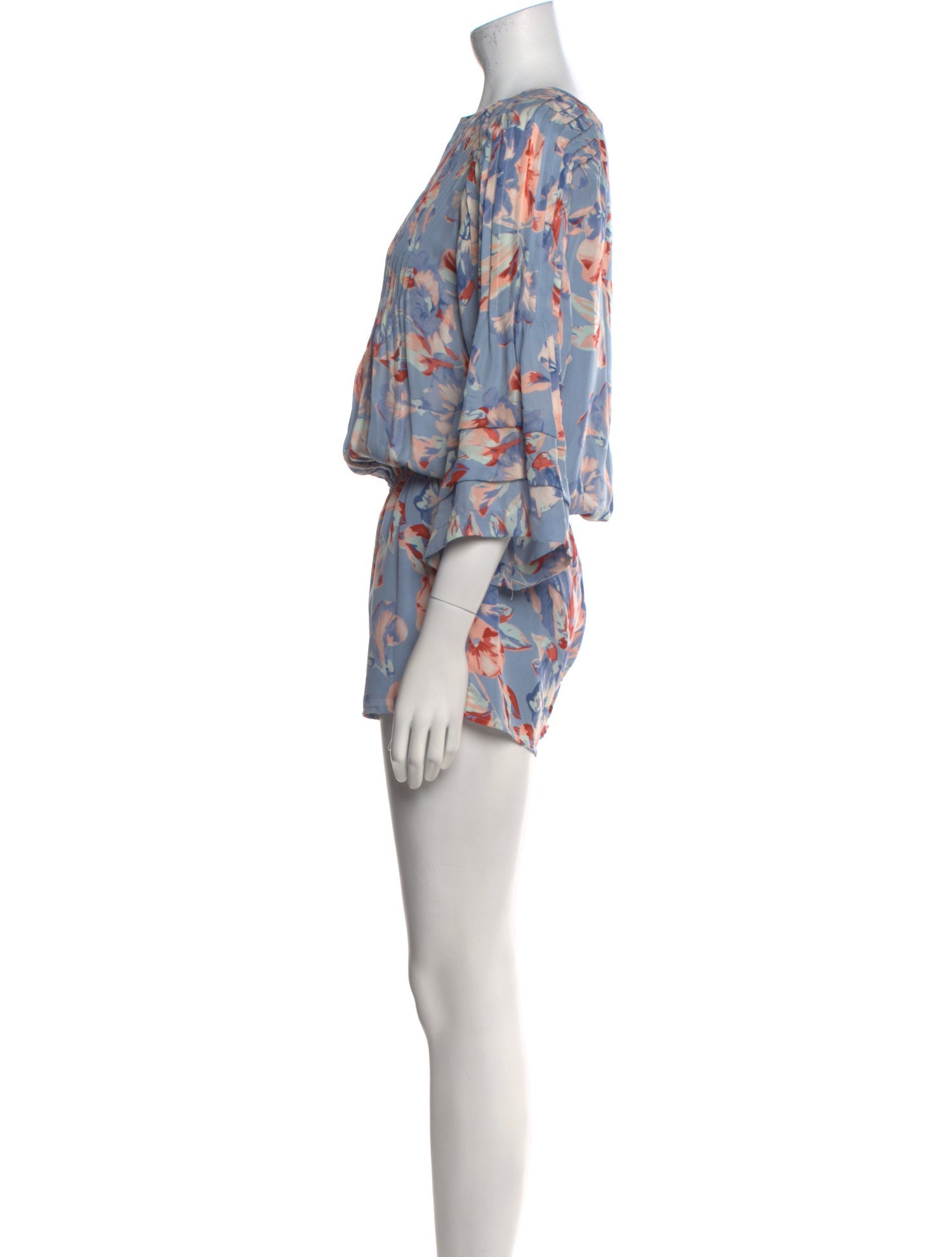 Joie Silk Floral Print Romper