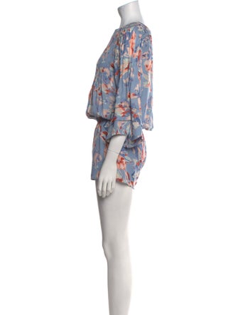 Joie Silk Floral Print Romper