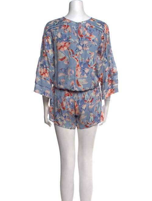 Joie Silk Floral Print Romper