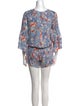 Joie Silk Floral Print Romper