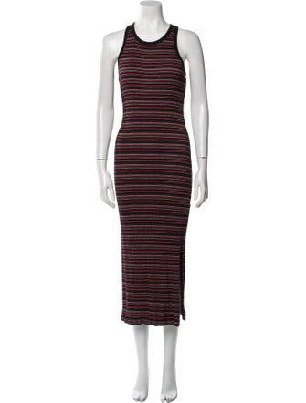 Joie Striped Long Dress