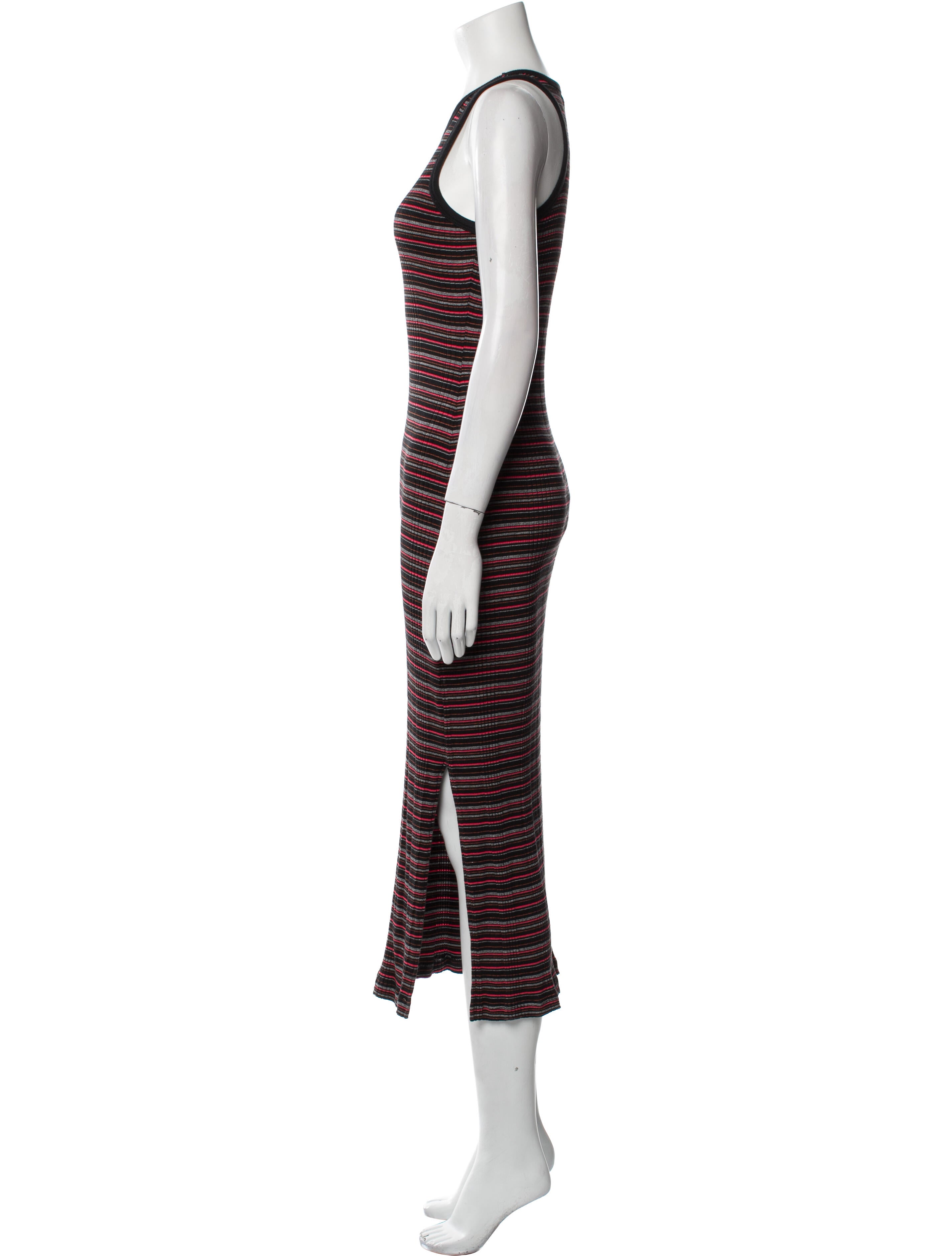 Joie Striped Long Dress