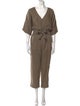 Joie Linen V-Neck Jumpsuit