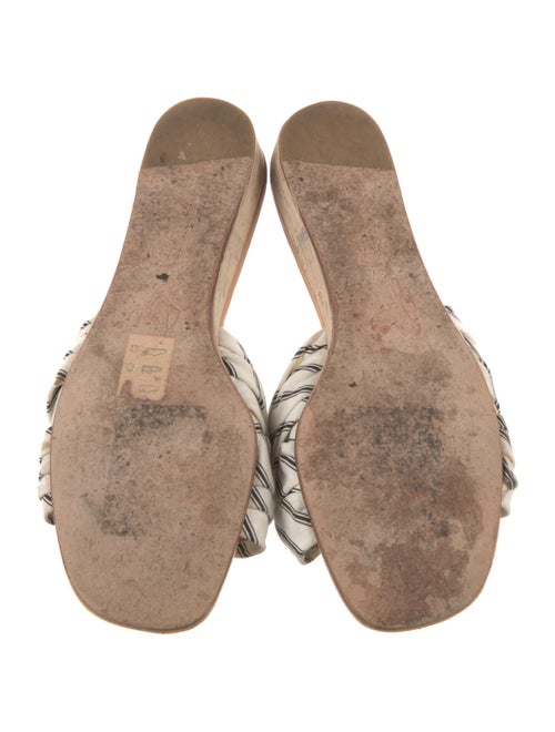 Joie Canvas Striped Slides