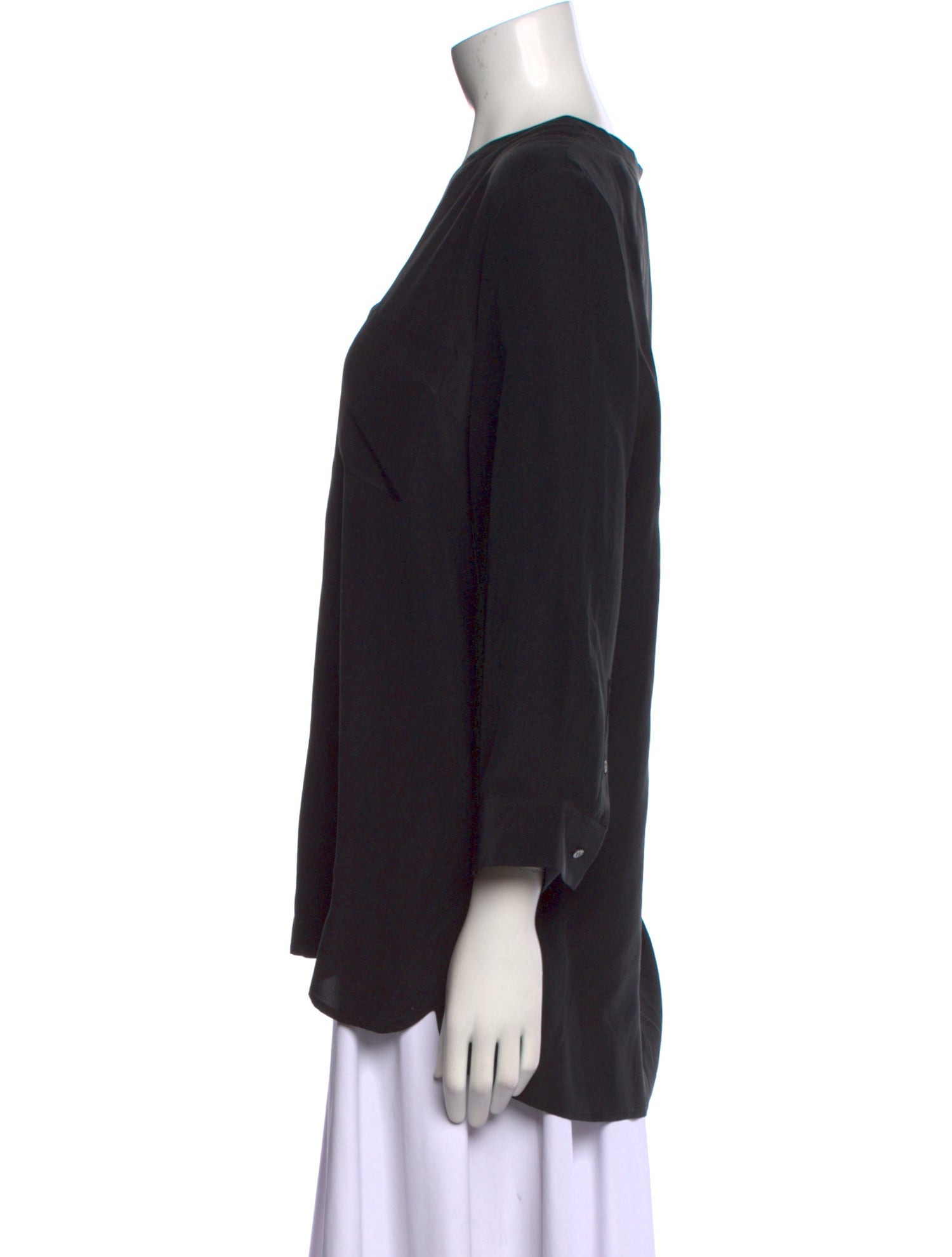 Joie Silk V-Neck Blouse