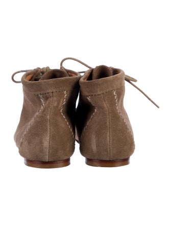 Joie Suede Lace-Up Boots