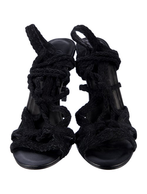 Joie Suede Braided Accents Sandals