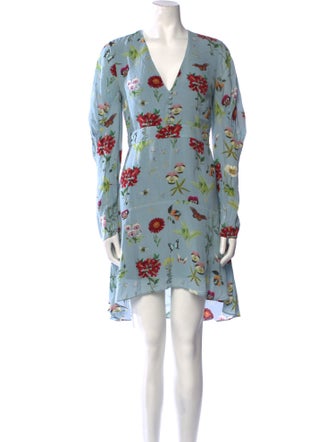 Joie Floral Print Mini Dress