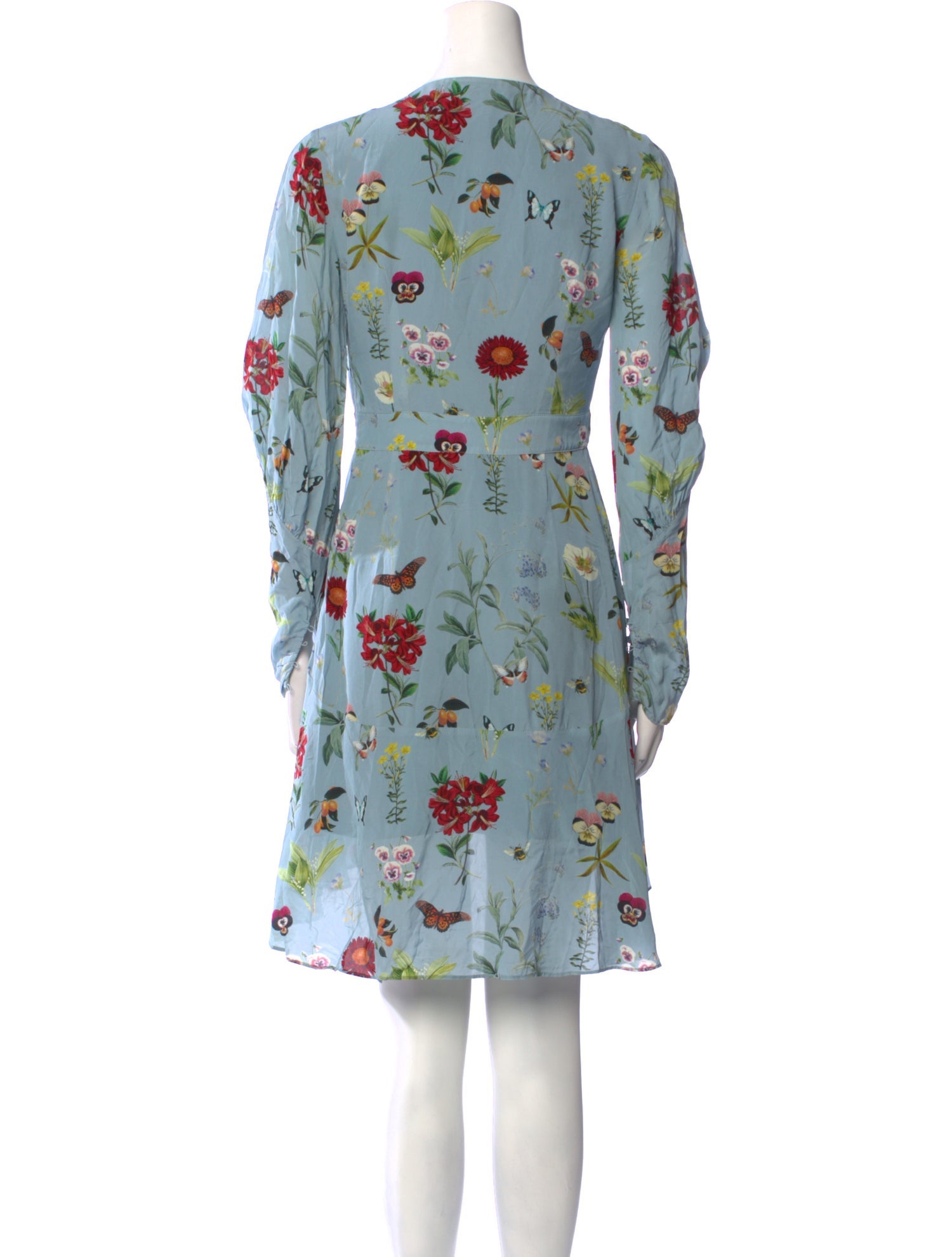 Joie Floral Print Mini Dress