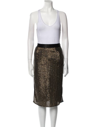 Joie Polka Dot Print Skirt Set