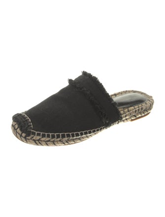 Joie Canvas Printed Mules