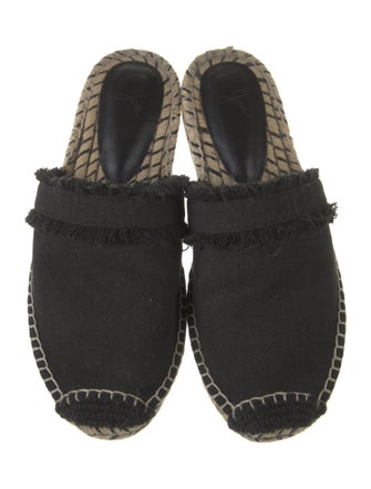 Joie Canvas Printed Mules