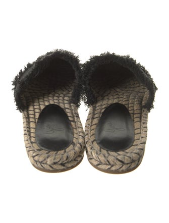 Joie Canvas Printed Mules