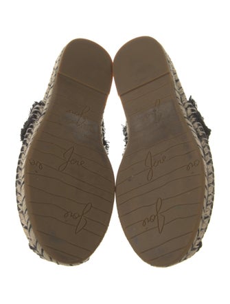 Joie Canvas Printed Mules