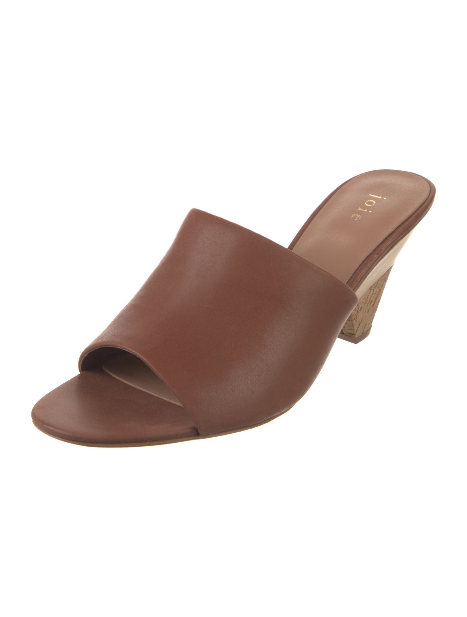 Joie Leather Slides
