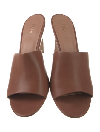 Joie Leather Slides