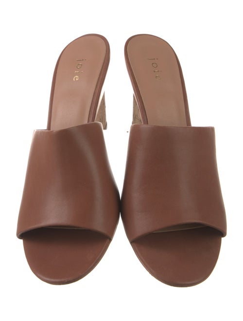 Joie Leather Slides