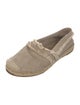 Joie Canvas Raw-Edge Trim Espadrilles