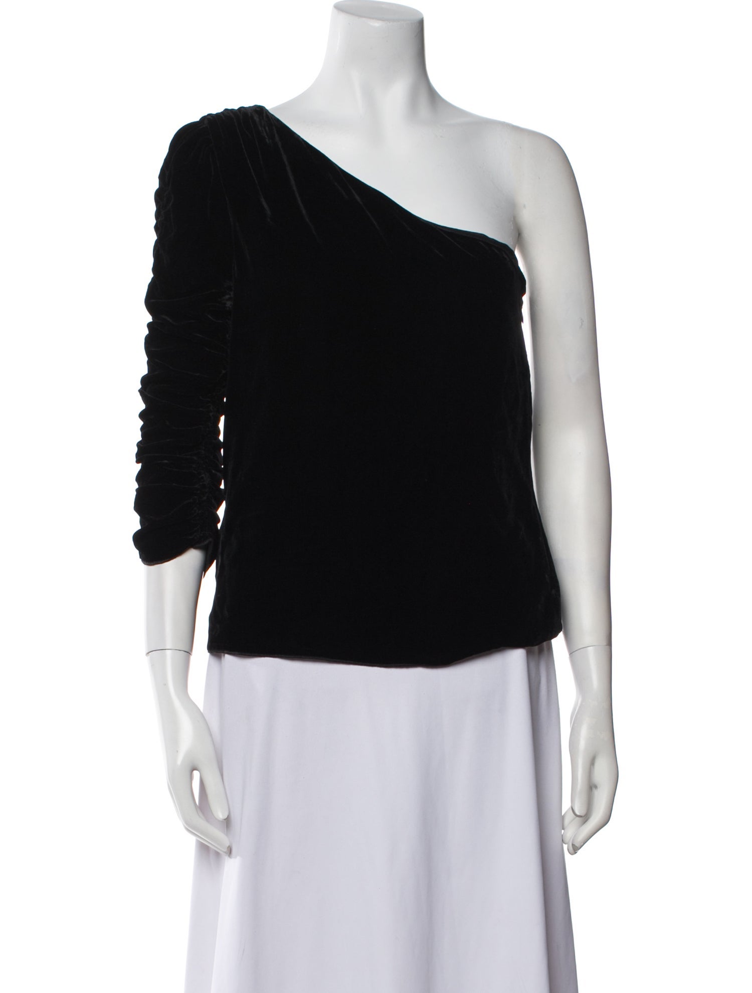 Joie One-Shoulder Three-Quarter Sleeve Top