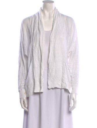 Joie Linen Open Front Sweater