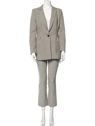 Joie Plaid Print Pantsuit