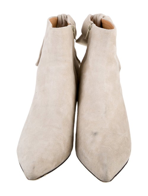 Joie Suede Bow Accents Boots