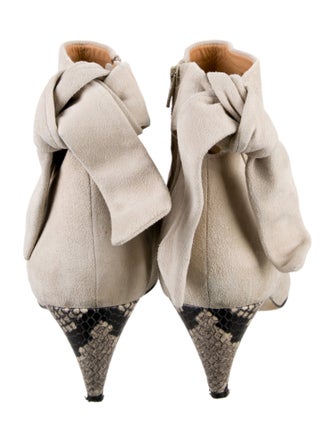 Joie Suede Bow Accents Boots