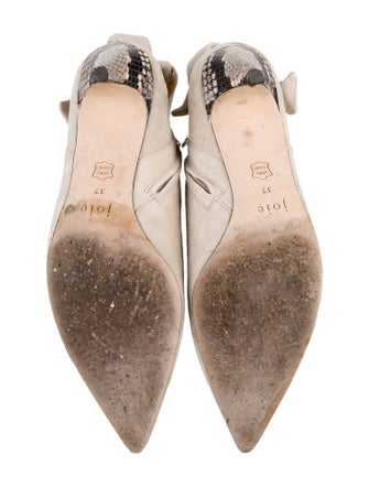 Joie Suede Bow Accents Boots