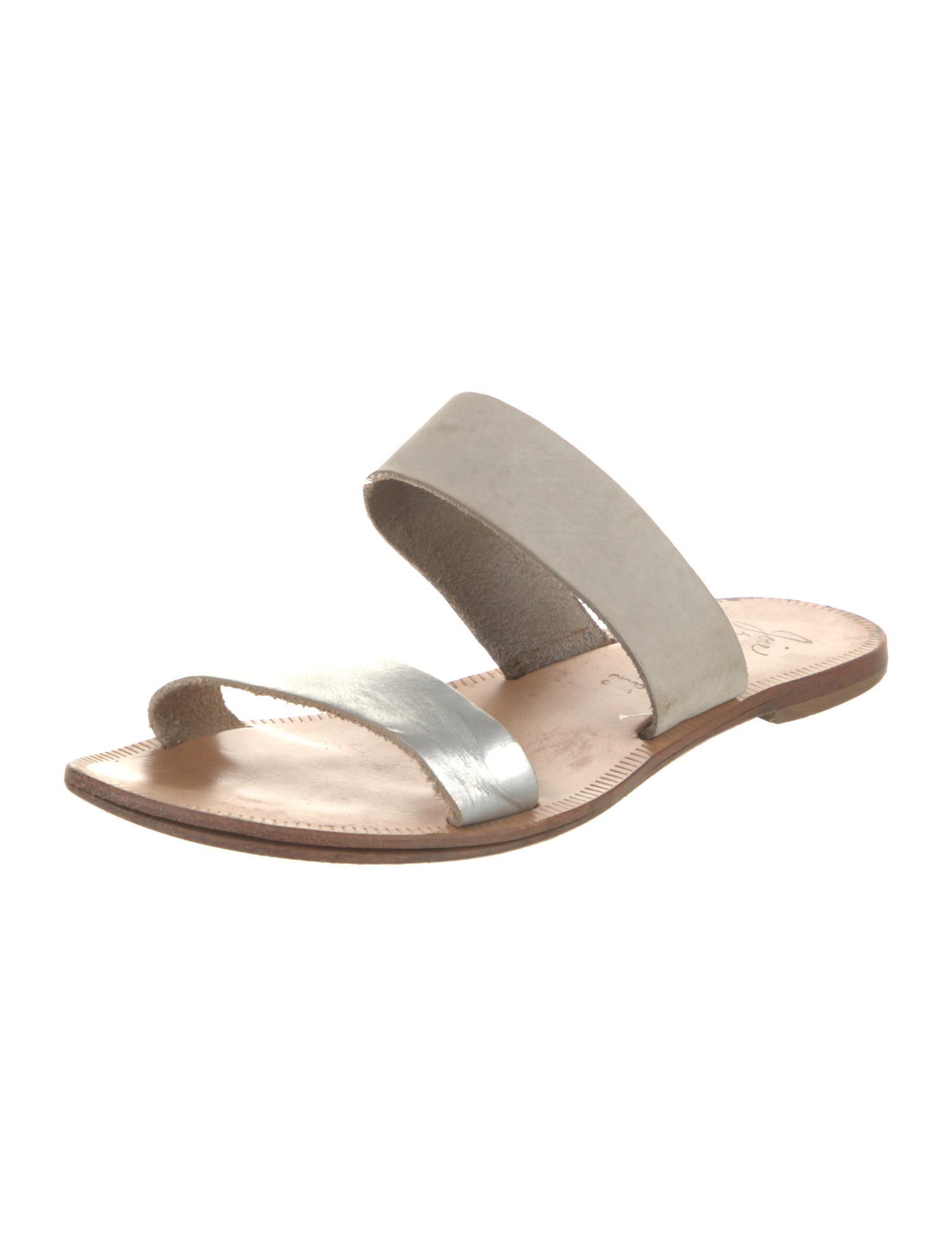 Joie Leather Slides