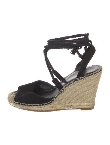 Joie Sandals Suede Tassel Accents Espadrilles IT 36.5 | 6.5